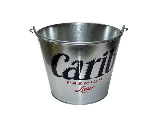 metal pail ice bucket