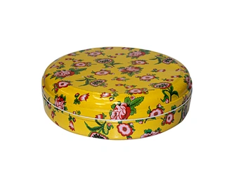 Wholesale Custom New Design Round Metal Tin Storage Box For Biscuit Candy