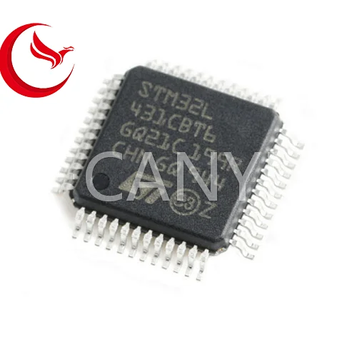 STM32L431CBT6,integrated circuit,microcontroller,STMicroelectronics,IC