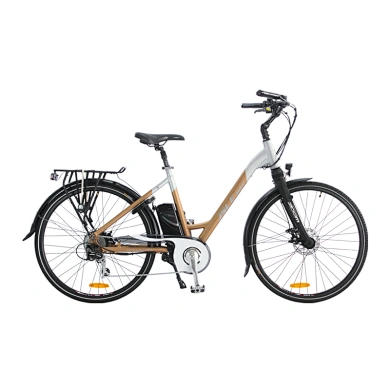 (JSL038H)700C 36V 250/350W rear motor step through frame city ebike electric bicycle