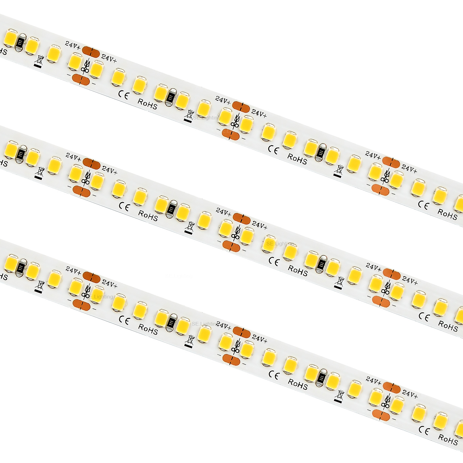 182LEDs 130lm/W 2835 24V LED Strip Lights