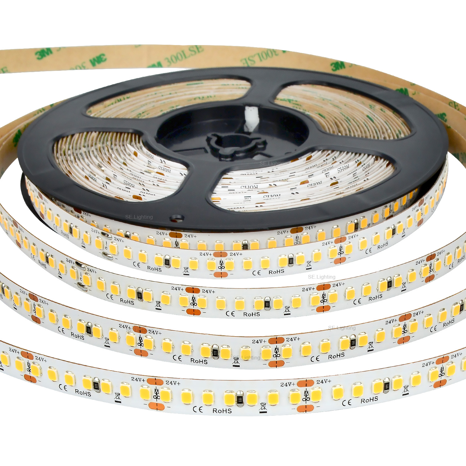 182LEDs 130lm/W 2835 24V LED Strip Lights
