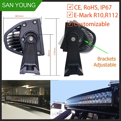 Heavy Duty Curved LED Light Bar