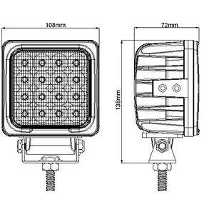 Traktoren LED-Scheinwerfer zum Arbeiten 45W 5 Zoll