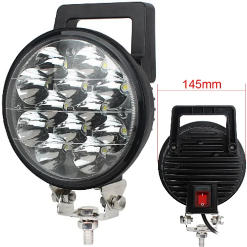 Portable LED Work Light Spot Beam 36W 7 Inch