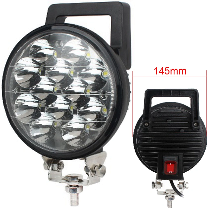 Portable LED Work Light Spot Beam 36W 7 Inch