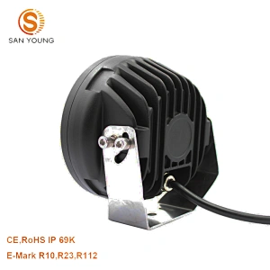7 inch 142w CREEs led work light Round led 4x4 rock light 142W for Vehicle Offroad C-rees LED driving light