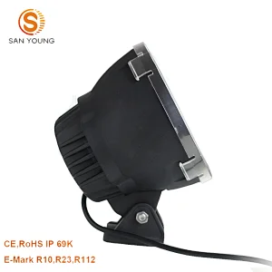 7 inch 142w CREEs led work light Round led 4x4 rock light 142W for Vehicle Offroad C-rees LED driving light