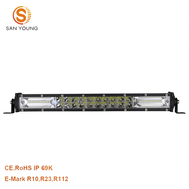 7 inch led light bar flood