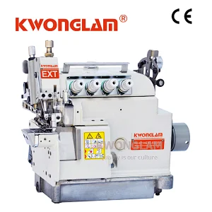 EXT-5114 SUPER HIGH SPPED DIRECT DRIVE 4 THREAD SMALL MOUTH OVERLOCK SEWING MACHINE WITH VARIABLE TOP FEED