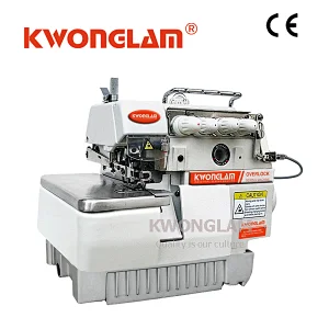 KL-747FD-BK DIRECT DRIVE HIGH SPEED 4 THREAD OVERLOCK SEWING MACHINE WITH BACK STITCH
