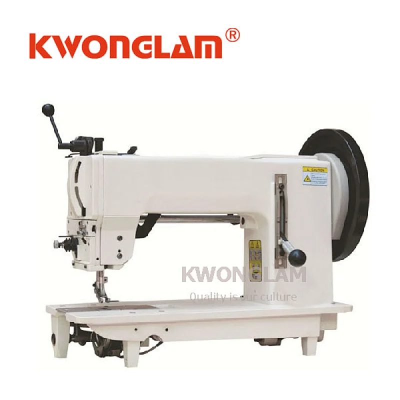 KL-204-370,Heavy duty triple feed barrel-shuttle locktitch machine(thick  thread)