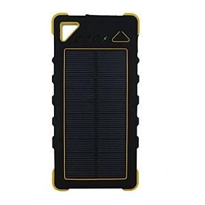 Banque de puissance solaire extérieure imperméable et robuste 16000mAh