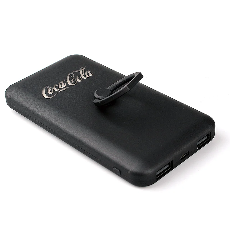 Suction-cup Ring Holder Luminous Power Bank 6000mAh