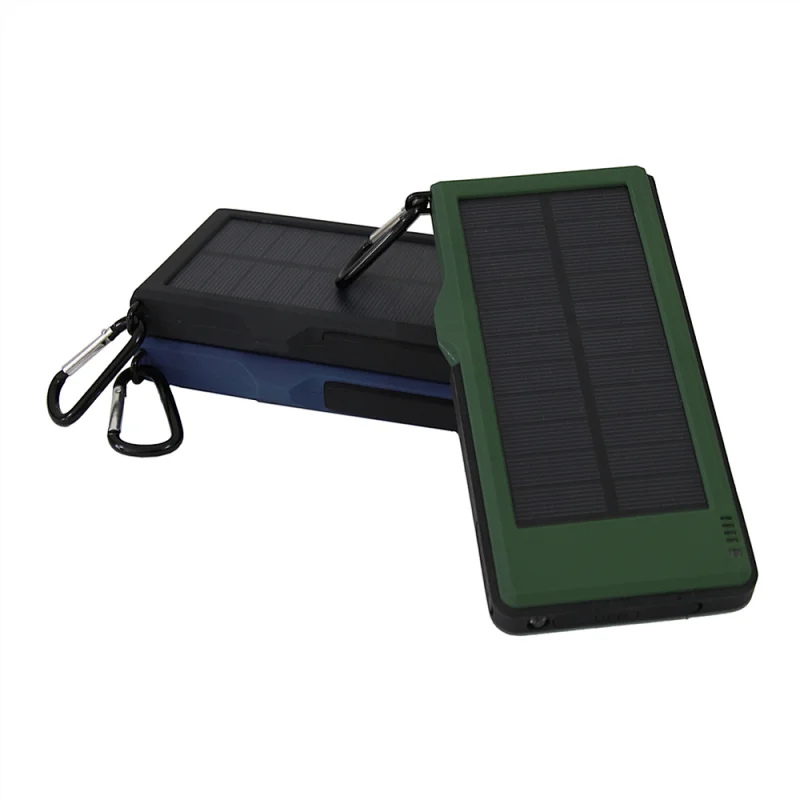 QC3.0 Fast Charging 10000mAh Solar Power Bank