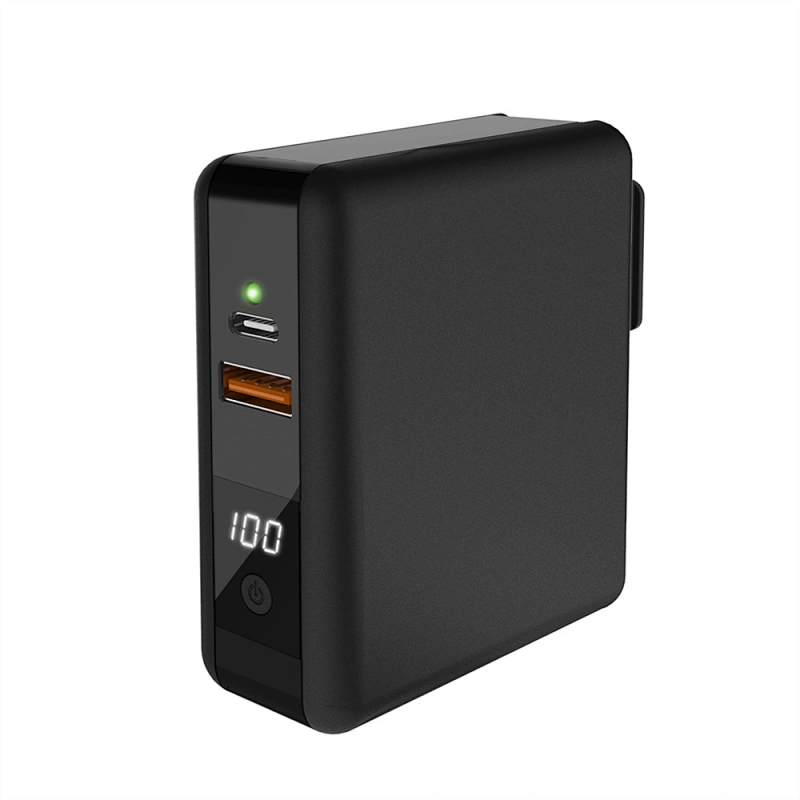 8000mAh高速ワイヤレス充電パワーバンクを備えた世界規模の18WPD + QC充電器
