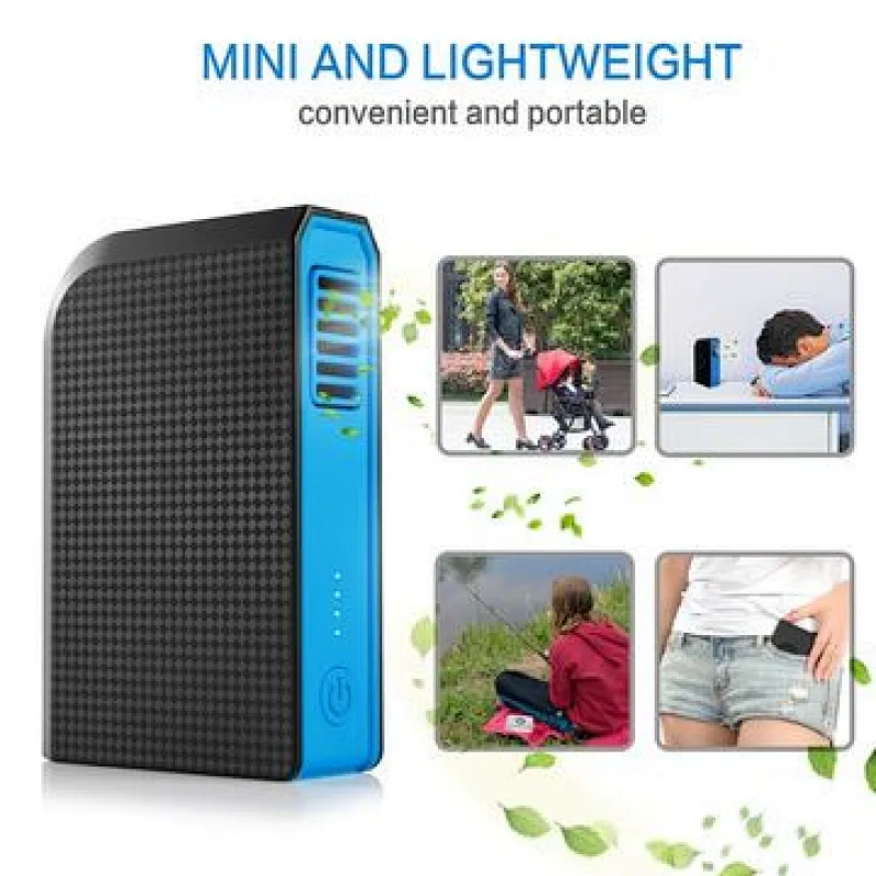 ポータブルブレードレスファンパワーバンク6000mAh