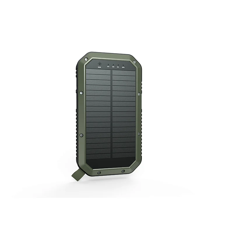 Outdoor 20000mAh Solar Power Bank with LED Lights