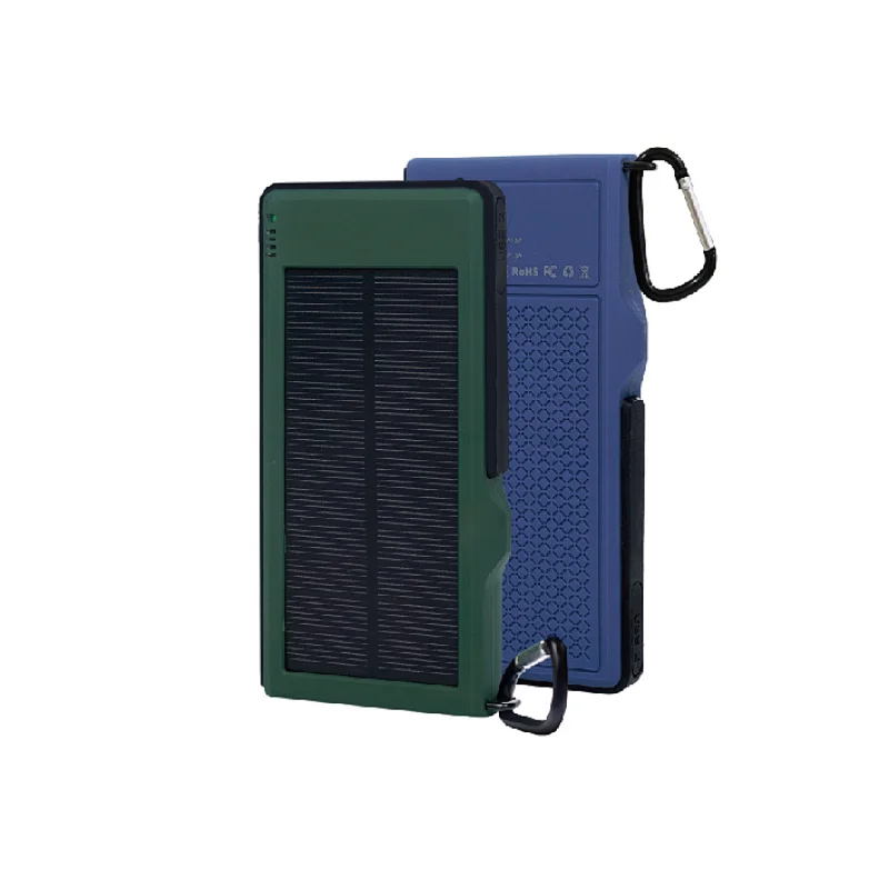 QC3.0 Fast Charging 10000mAh Solar Power Bank