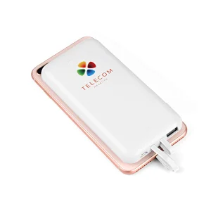 Luminous Wireless Power Bank with Suction Cups and Charging Cable