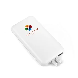 Luminous Wireless Power Bank with Suction Cups and Charging Cable