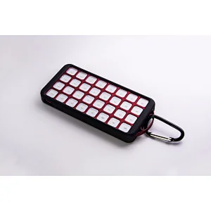 8000mAh Solar Power Bank with 32 Units LED Lights