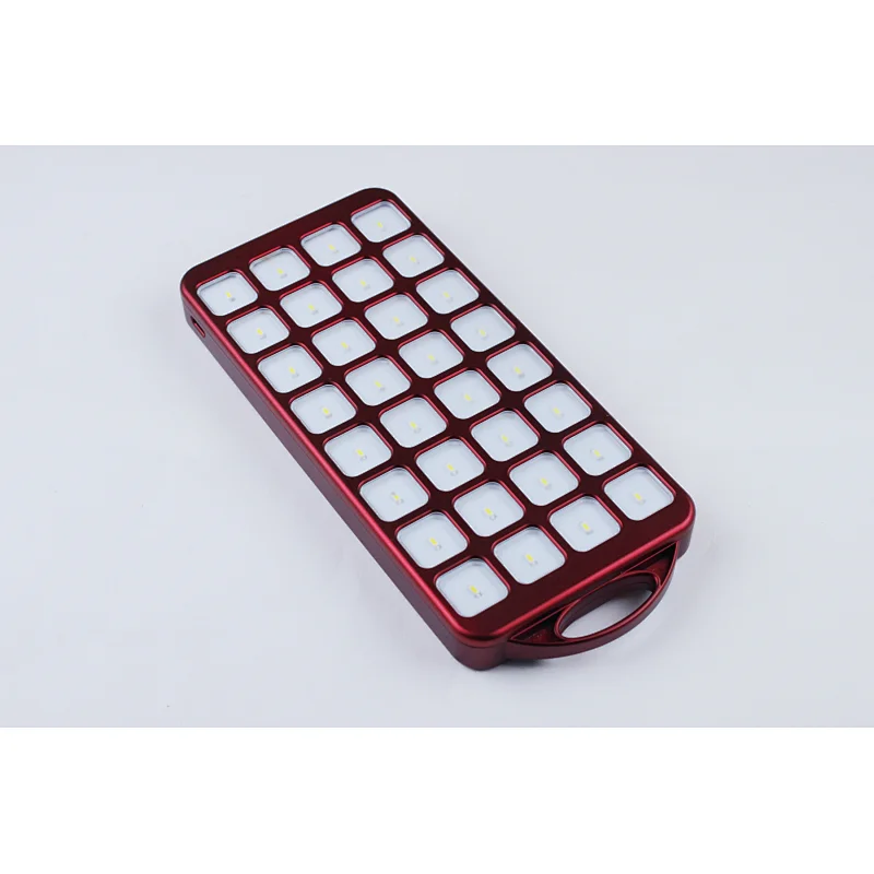 8000mAh Solar Power Bank with 32 Units LED Lights