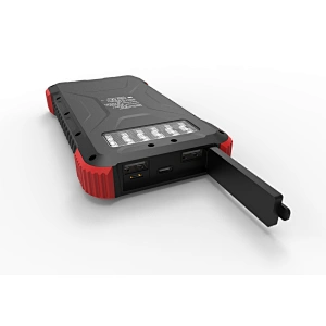 Banco de energía resistente al aire libre de carga rápida IP66 20000mAh con antorcha