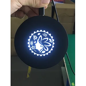 Customize Luminous Logo Fast Wireless Charging Pad