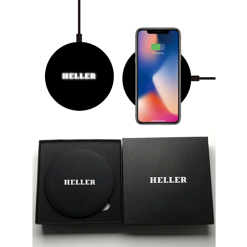 Customize Luminous Logo Fast Wireless Charging Pad