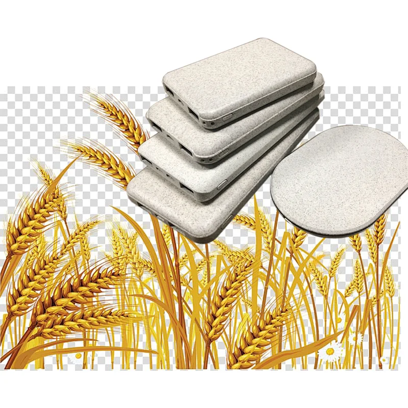 Wheat Straw Power Banks 5000mAh/8000mAh/10000mAh