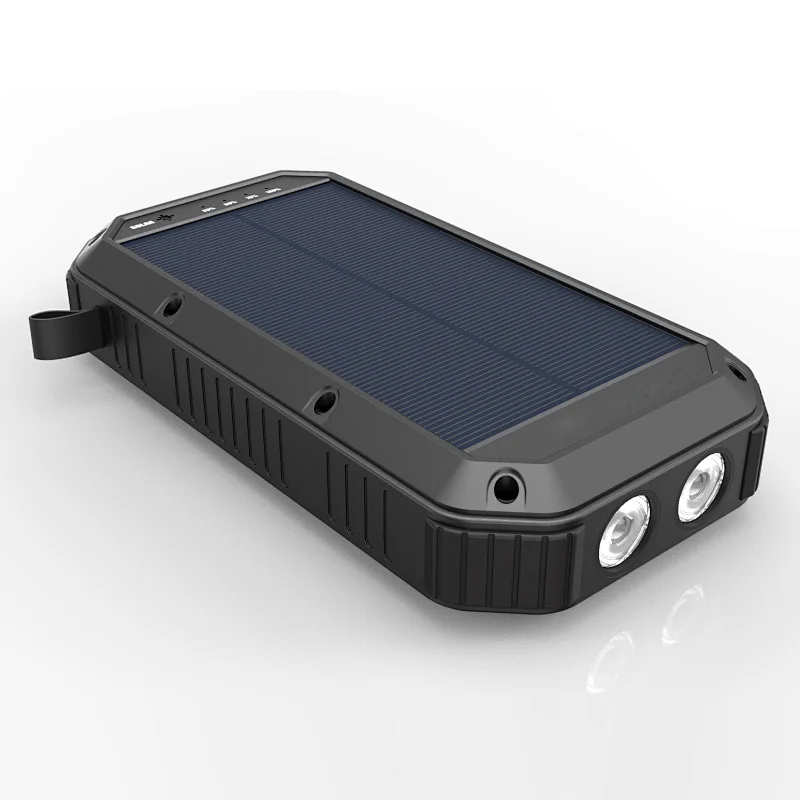 30000mAh Solar Power Bank with Quick Charge and Wireless Charge
