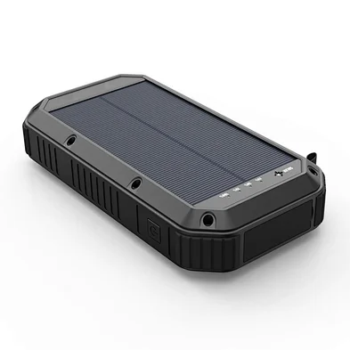 30000mAh Solar Power Bank with Quick Charge and Wireless Charge