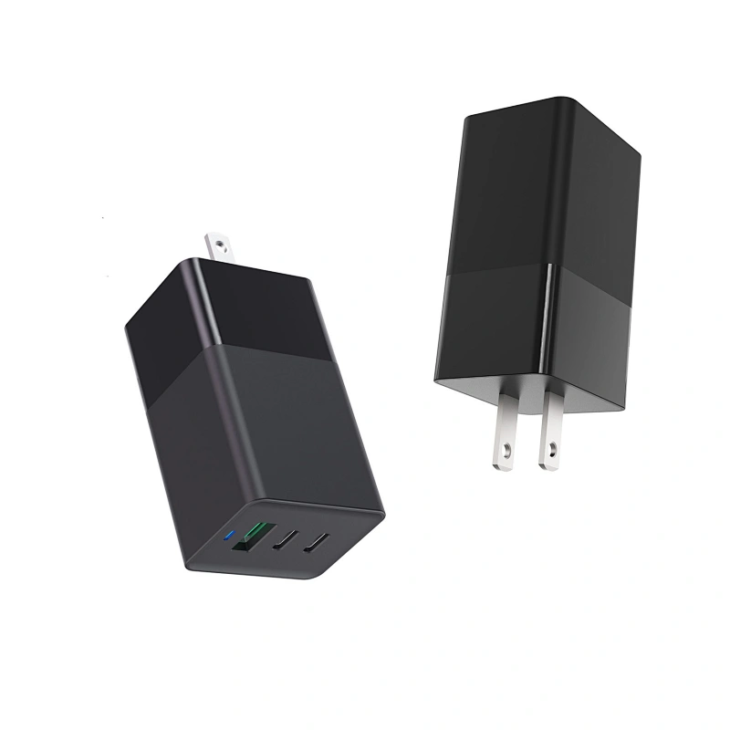 65W GaN Technology PD + QC Chargeur 3 ports de sortie