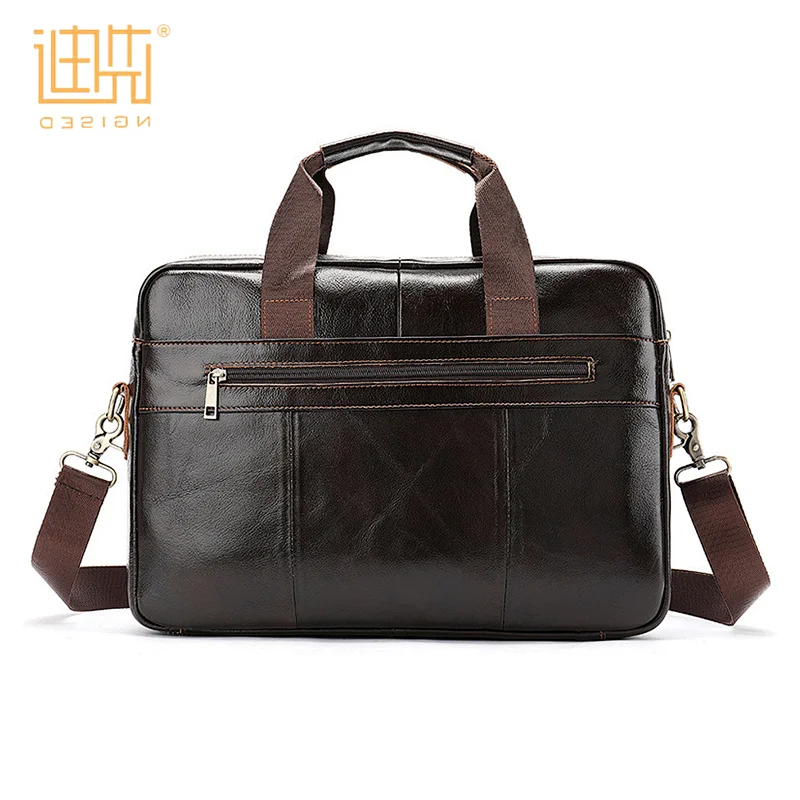 Best price brand new popular high quality laptop bag genuine cowhide leather briefcase