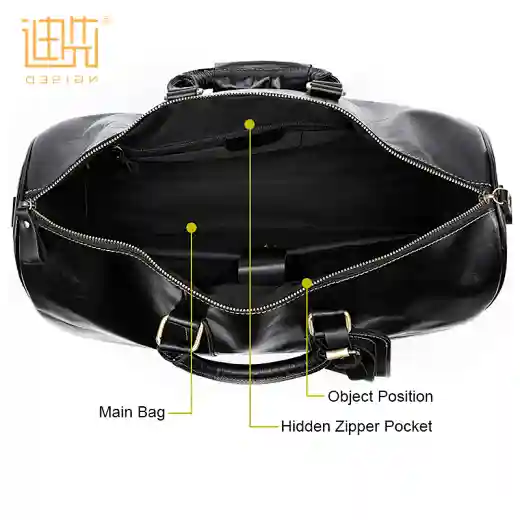 leather strap shoulder bag