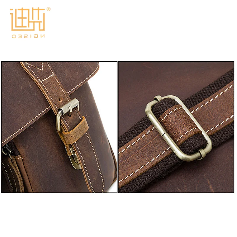 Manufacturers wholesale pu leather handmade handle shoulder messenger briefcase