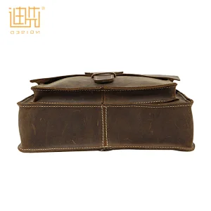 Manufacturers best selling products simple style custom cow hide leather crossbody shoulder tote bag