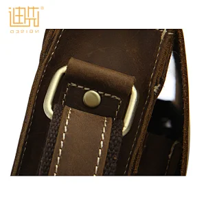 Manufacturers best selling products simple style custom cow hide leather crossbody shoulder tote bag
