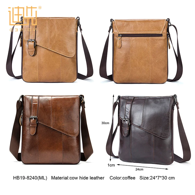 Offer real cowhide brown color designer women shoulder bag leather crossbody purses