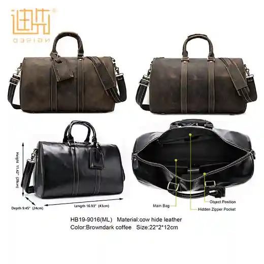 leather strap shoulder bag