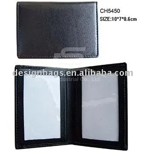 matte clear pvc card holder plastic card holder