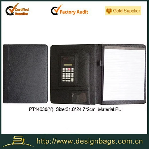 carpeta de archivos con calculadora