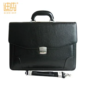 high quality bag manufacture hot sell PU men leather briefcase