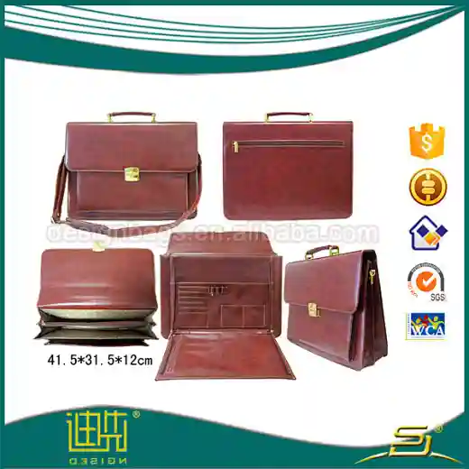 leather lawyer briefcase