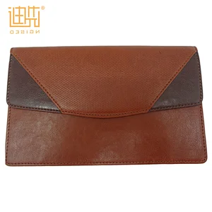 New style Mix Color Brown a5 Pu leather car document holder