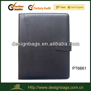 craft paper a4 size portfolio leather portfolio with calculator