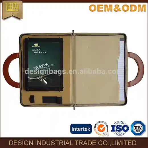 file holder with zipper