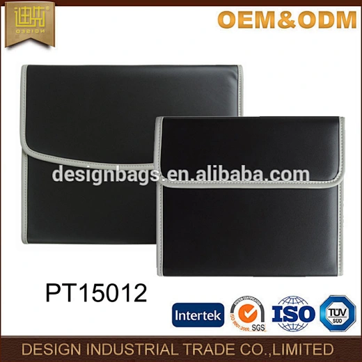 file folder with magnetic snap button