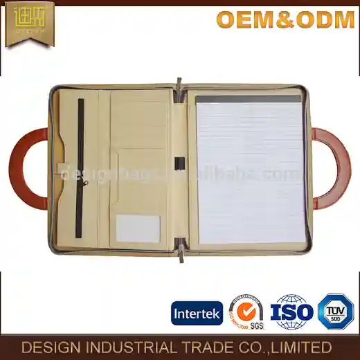 archivador con cremallera